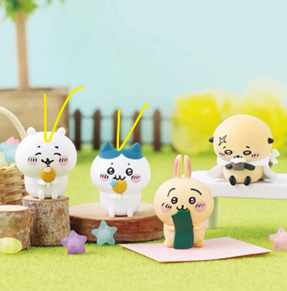 치이카와 모구모구파티 2탄 가챠 치이카와, 하치와레