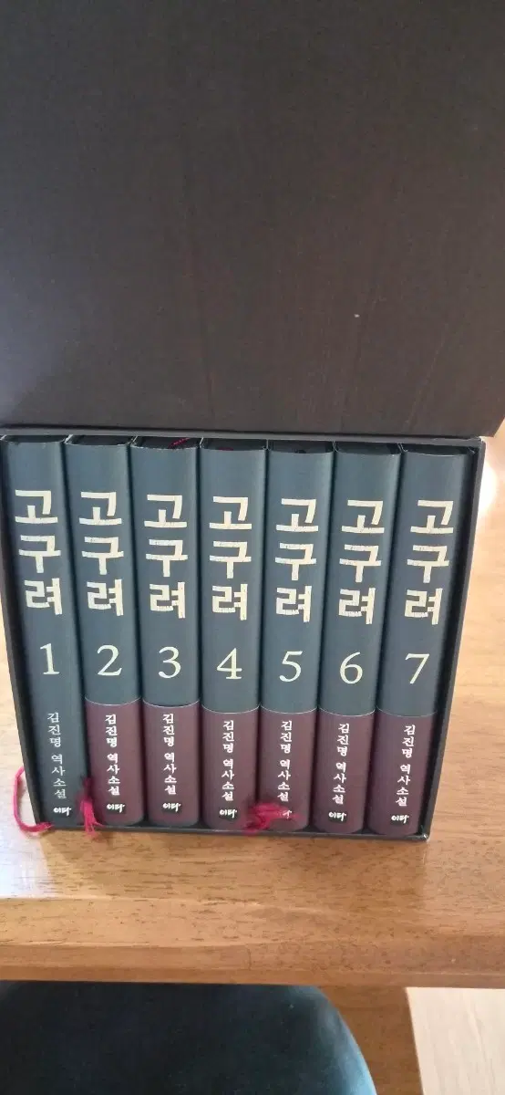 김진명 고구려 역사소설 전집 1-7권(새책)