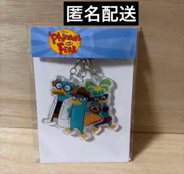 피니어스와 퍼브 페리 3단 아크릴 키링