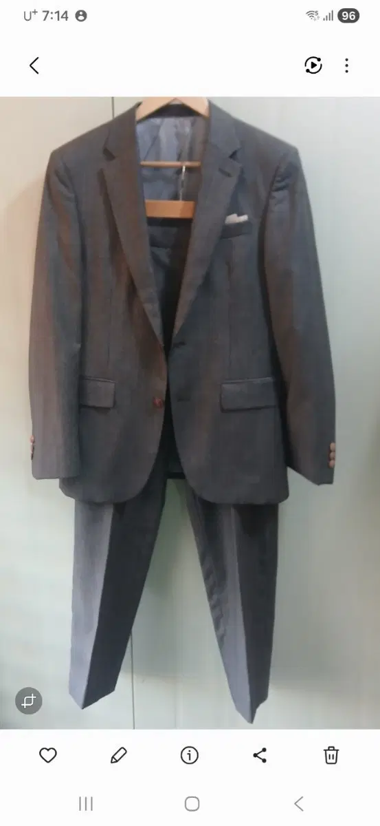 SIEG 정장 세트 ( 95 사이즈 )