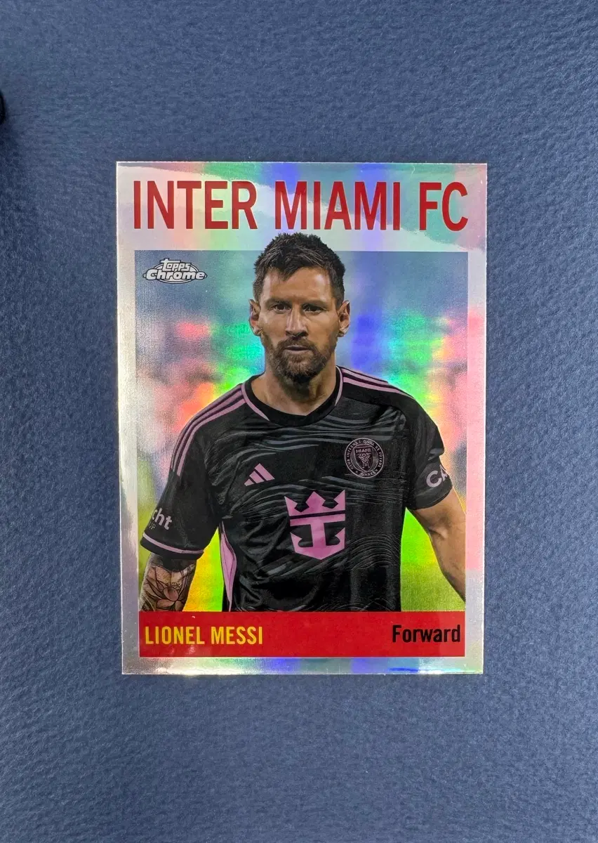 2024 Topps Chrome MLS - 1964 Topps Football 리오넬 메시