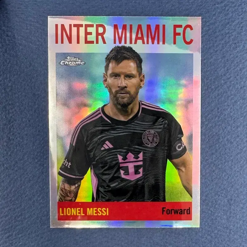 2024 Topps Chrome MLS - 1964 Topps Football 리오넬 메시