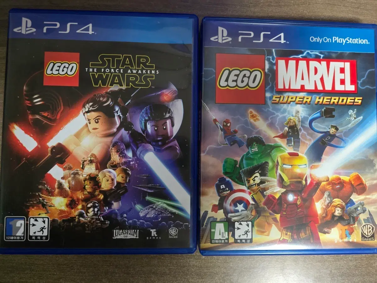ps4레고스타워즈, 레고마블 2종 일괄