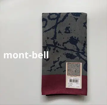 mont-bell 몽벨 빅뱅 스카프 GARN 와인 레드
