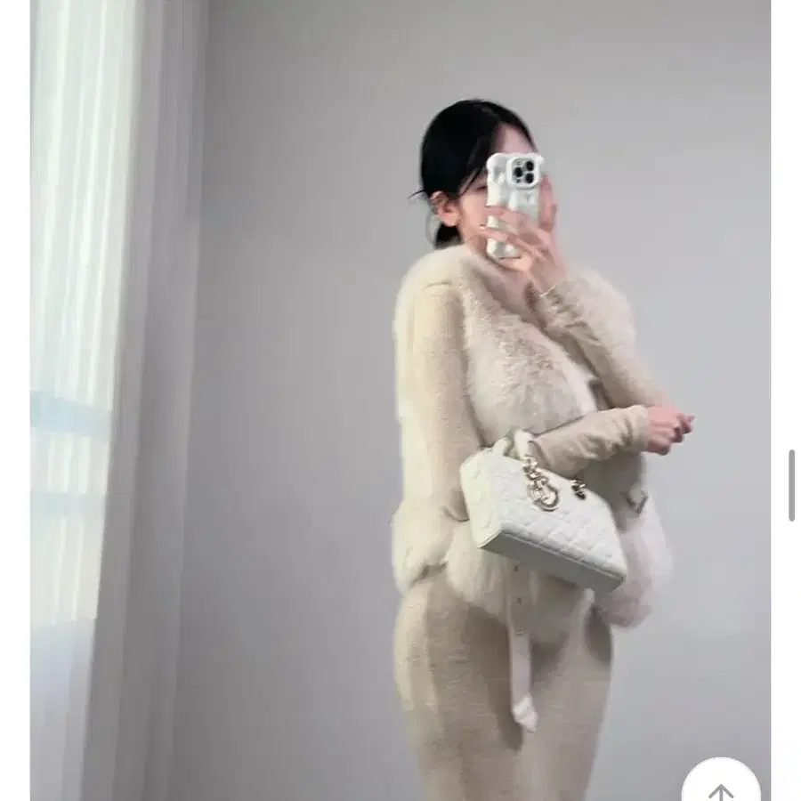이네즈 모카 고급 울 뒷트임 롱 니트원피스