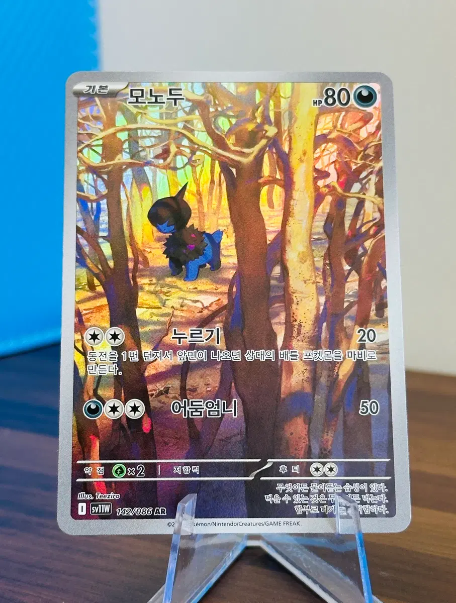 포켓몬 카드 모노두 AR