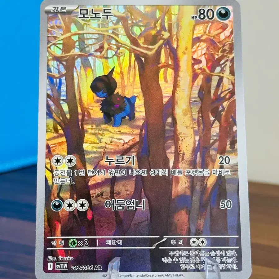 포켓몬 카드 모노두 AR