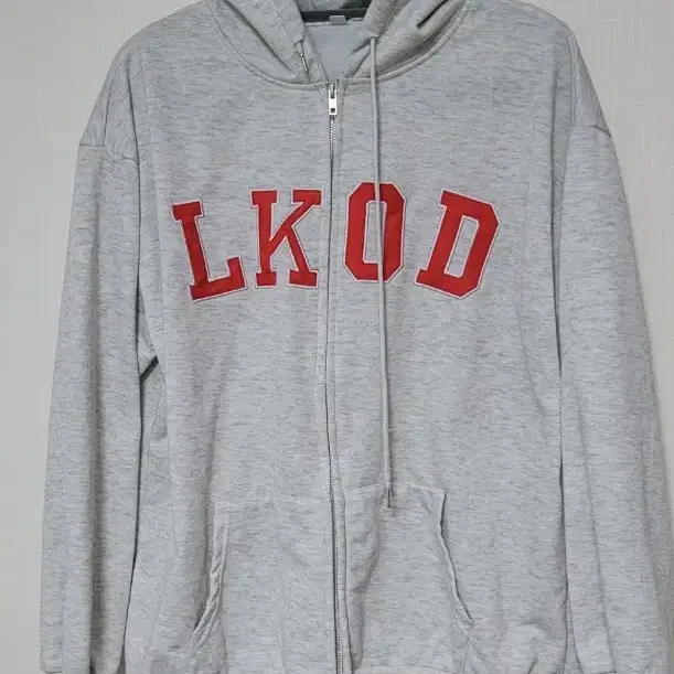 [새상품]LKOD 그레이 후드집업 FREE