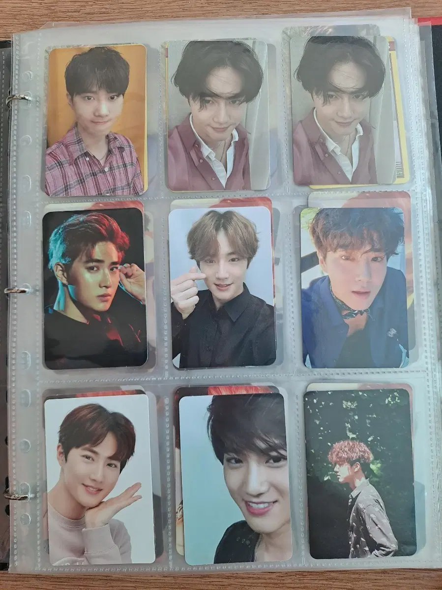 9 Exo Suho photocards