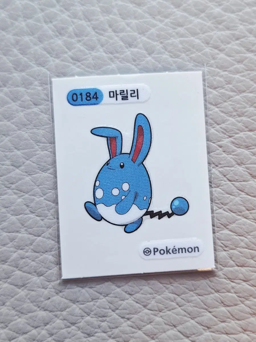 포켓몬 띠부씰 마릴리 스티커