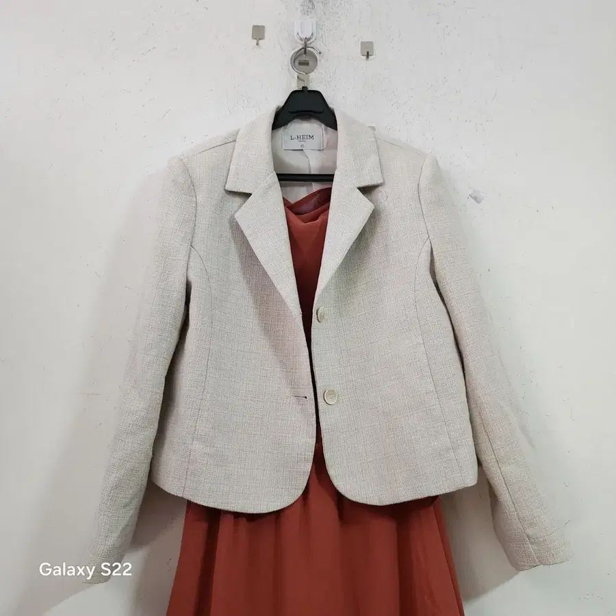 L.HEIM 여성 재킷 베이지