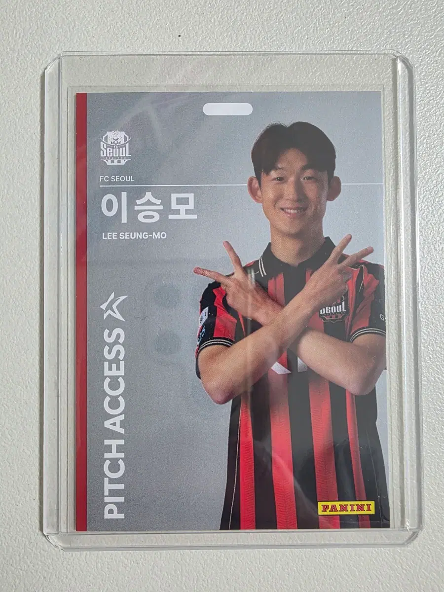 2026 k리그 파니니 이승모 Pitch Access 실버 fc서울