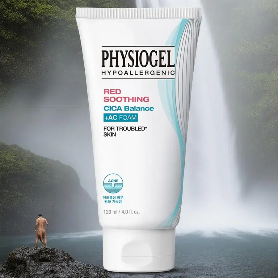 피지오겔 레드 수딩 시카밸런스 에이씨 폼클렌저 120ml 1개