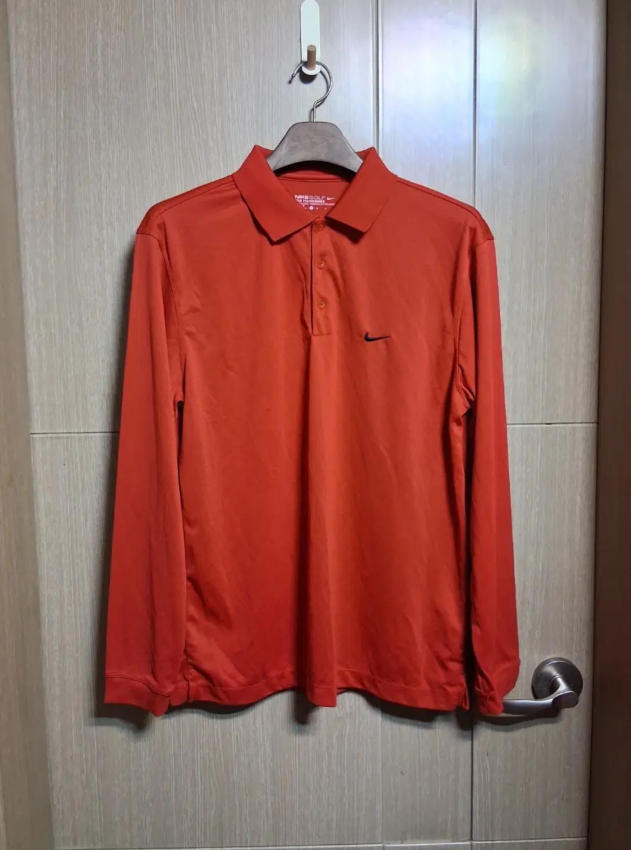 남성용 나이키 골프 긴팔 카라티 (105)