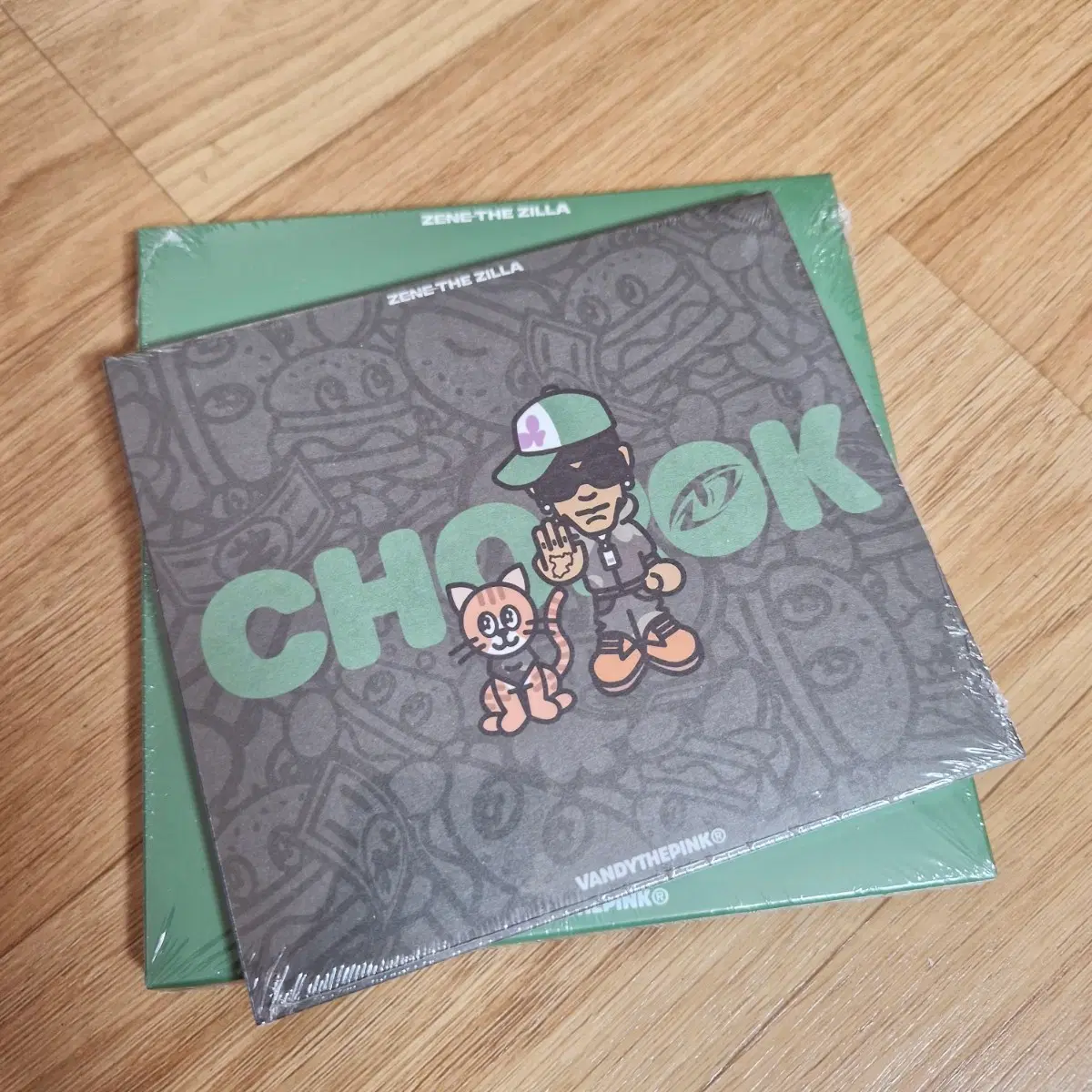 [미개봉] 제네더질라 초록 믹스테이프 CHOROK : MIXTAPE CD 반다나 포함