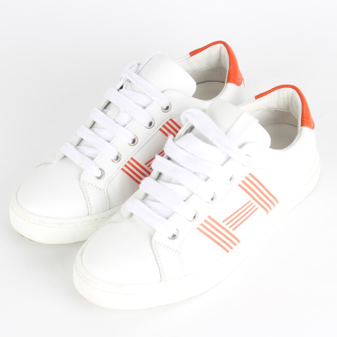 에르메스 H 아방타쥬 스니커즈 오렌지 36(230)