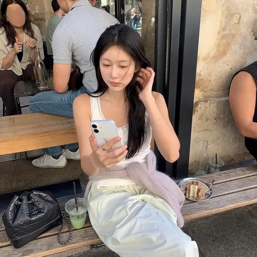 (네이비) 릴리코츠 라인트랙팬츠
