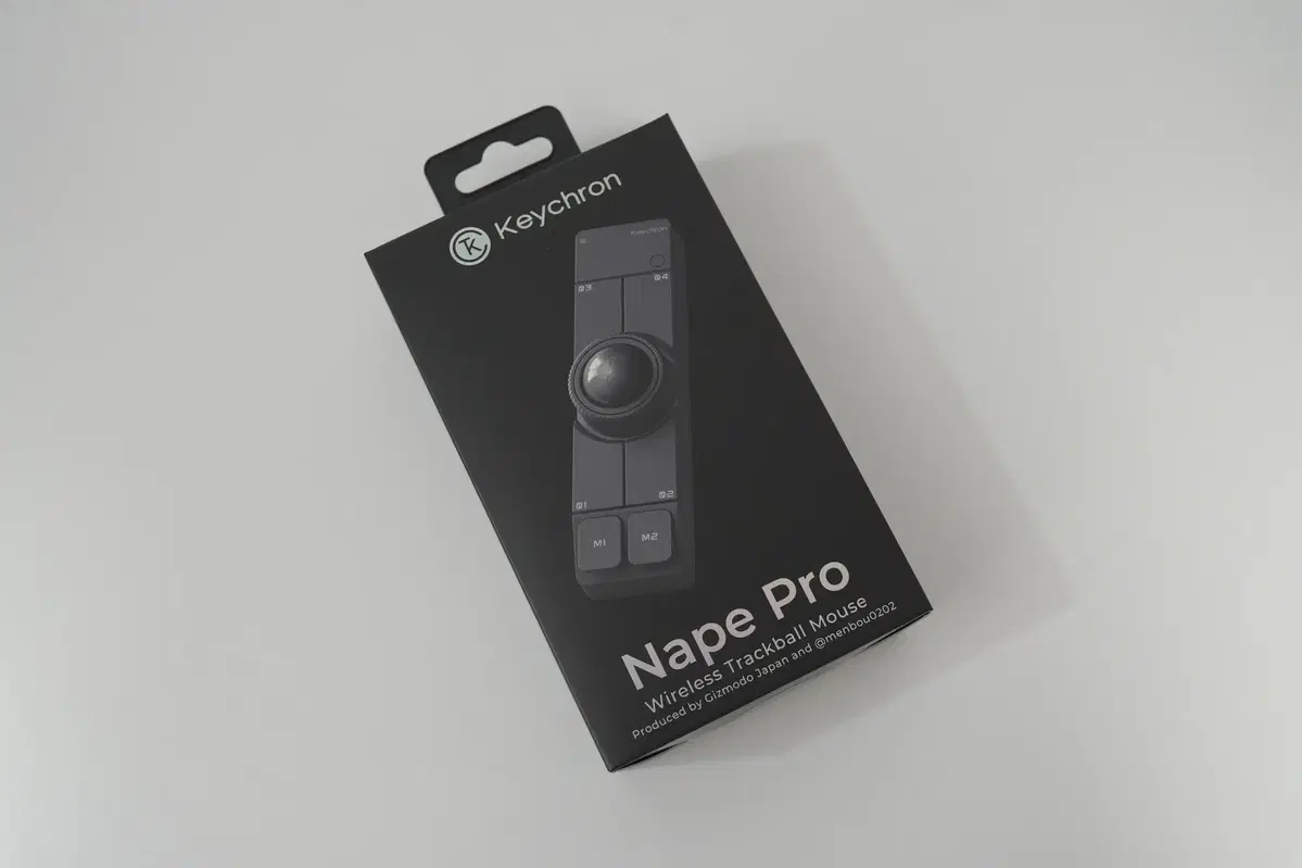 키크론 NAPE PRO 트랙볼 무선 마우스