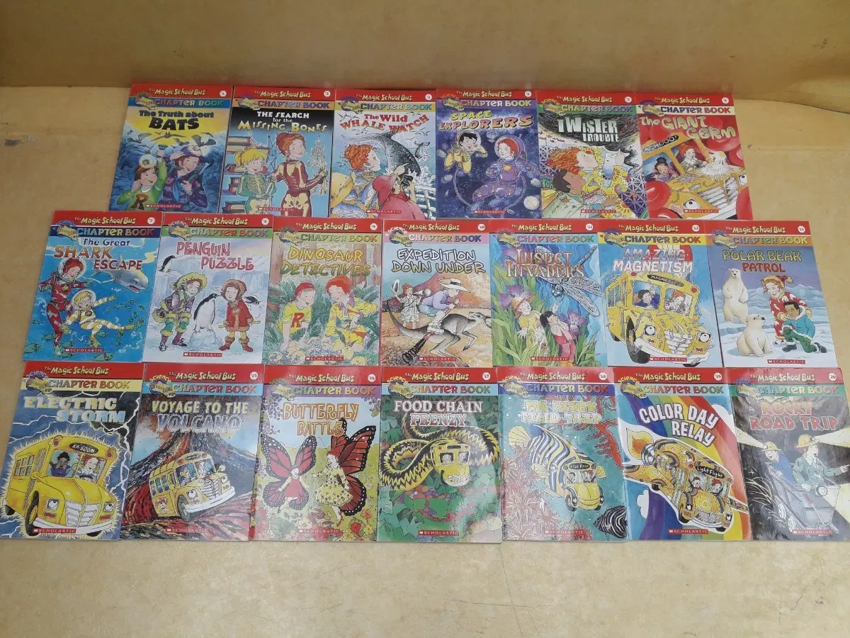 Scholastic Magic School Bus 챕터북전 20권