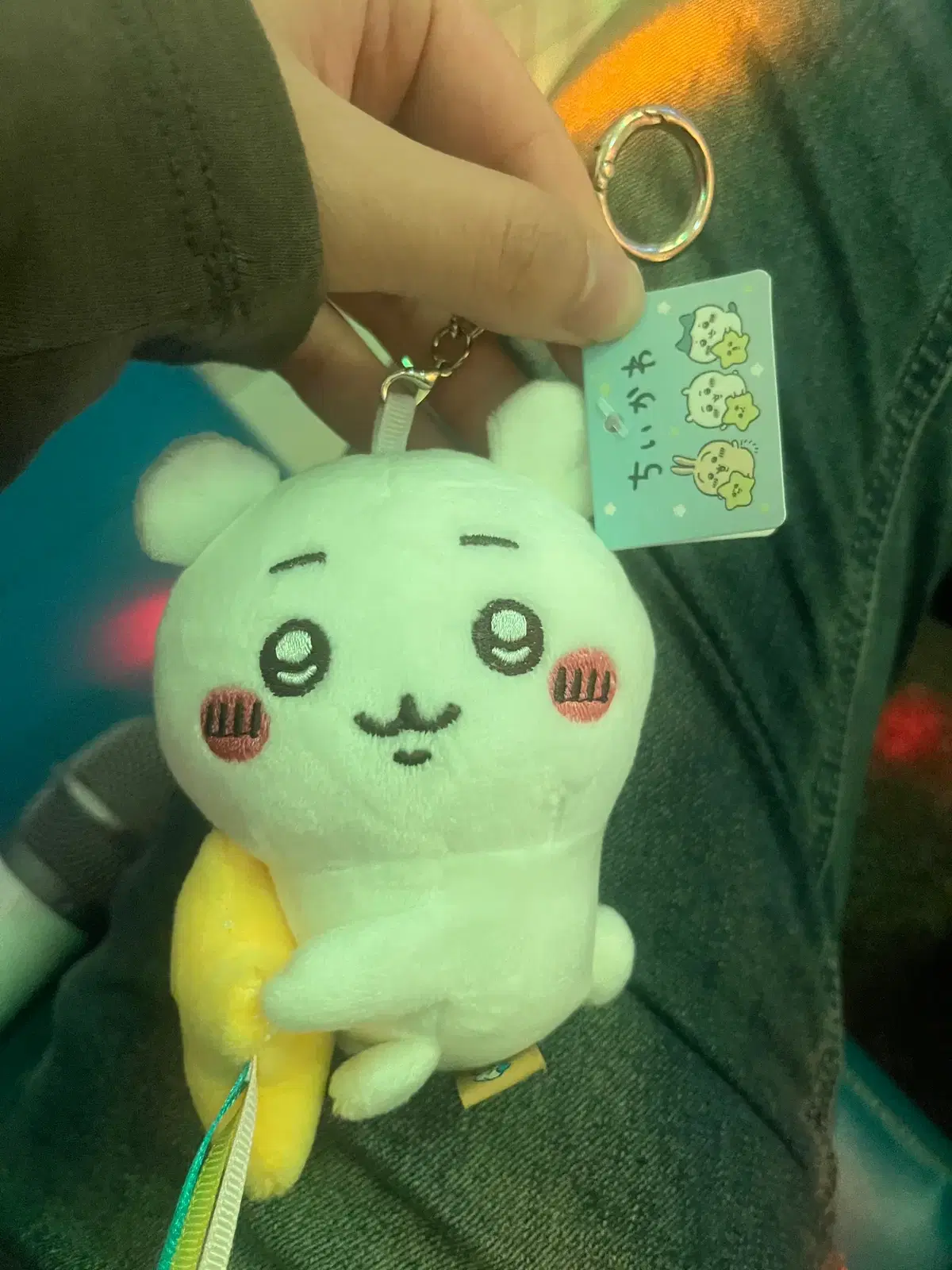 먼작귀 치이카와 별 인형 키링
