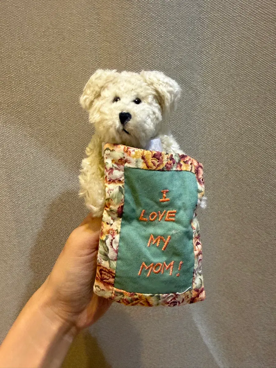 사랑스러운 "I LOVE MY MOM" 보이즈베어 곰돌이 인형