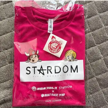 신일본 프로레슬링 STARDOM BOAT RACE 시모노세키 콜라보 T셔츠