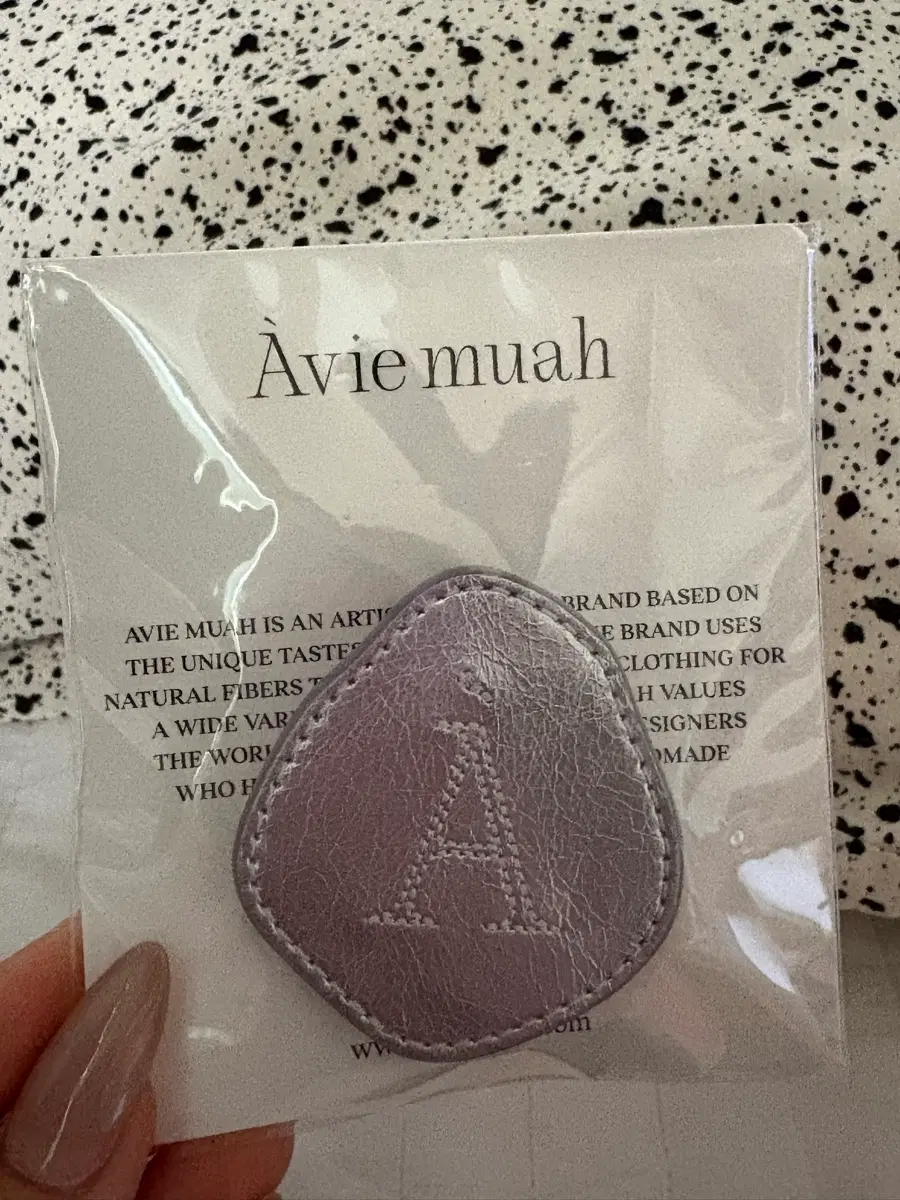 아비에무아 그립톡 Aviemuah A Logo Leather Griptok