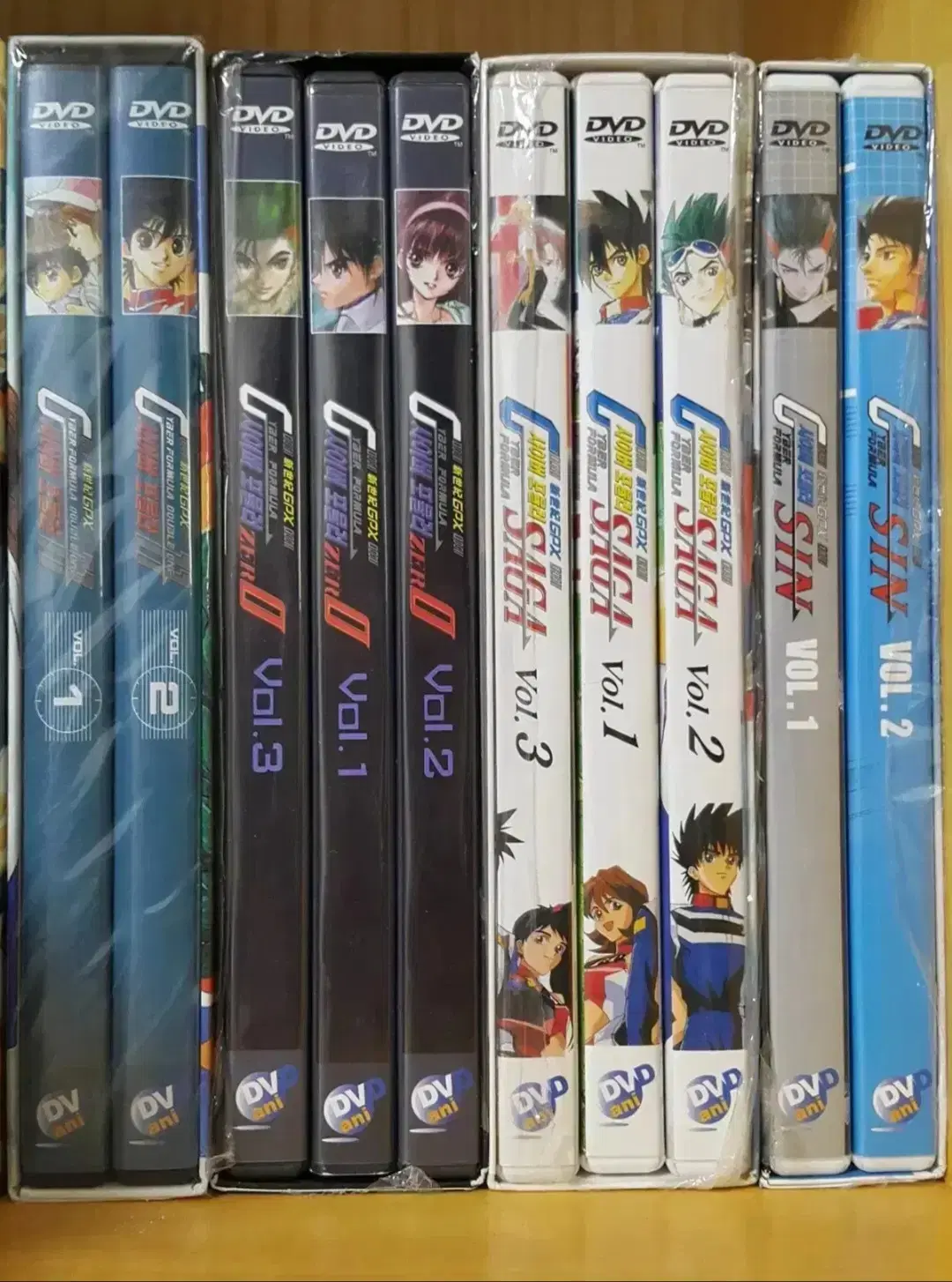 사이버 포뮬러 DVD 보급판 박스 세트