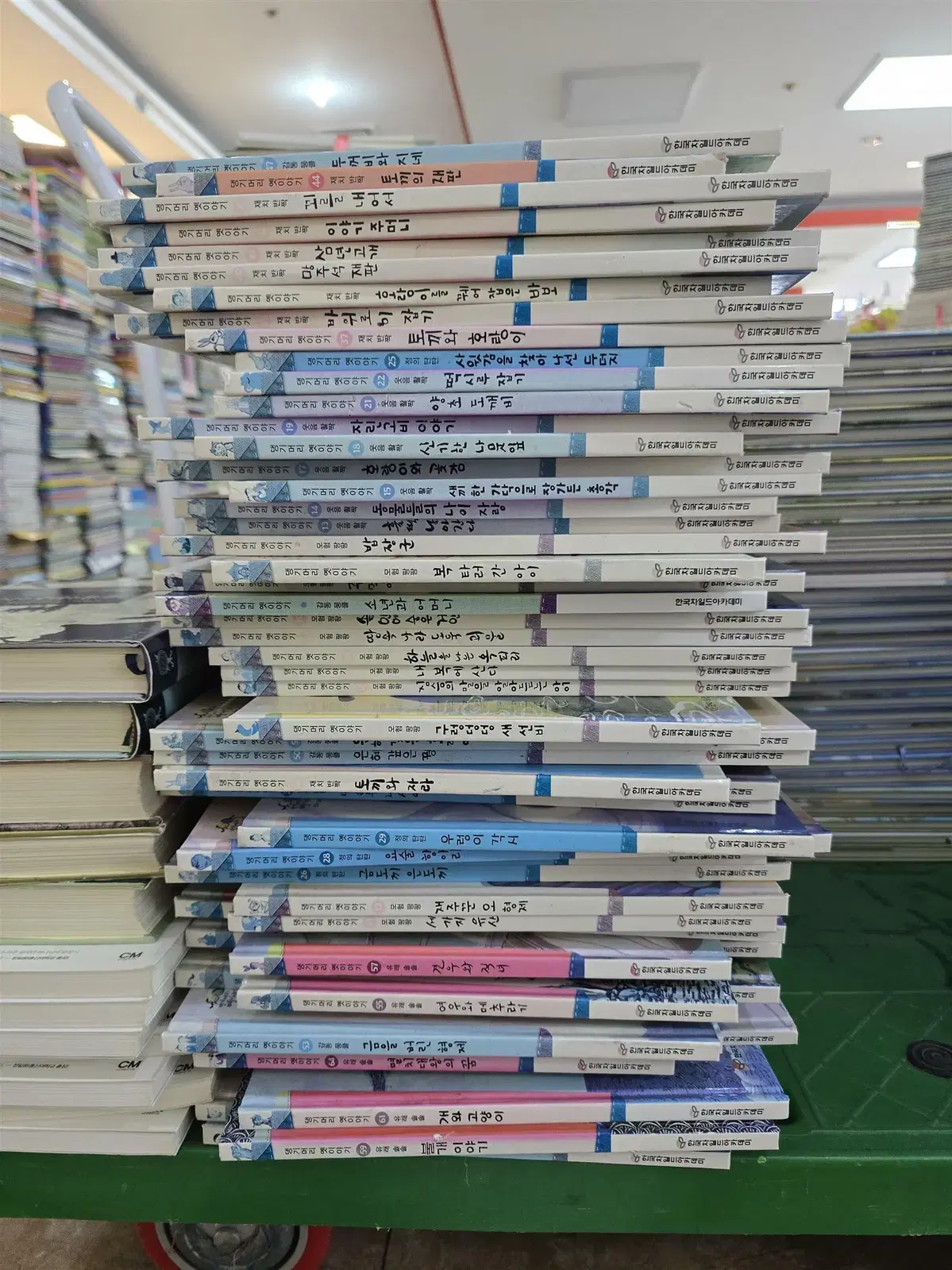 명품 댕기머리 옛이야기 차일드아카데미 52권 세트 어린이책 중고책