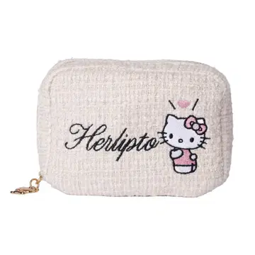 Herlipto Hello Kitty Tweed Mini Pouch