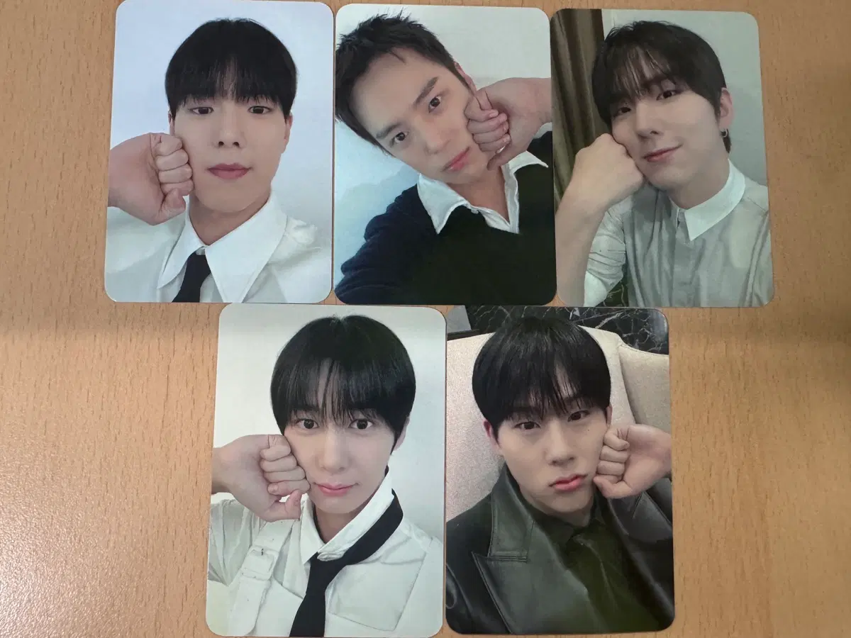 몬스타엑스 몬엑 헬로라이브 미공포 1set