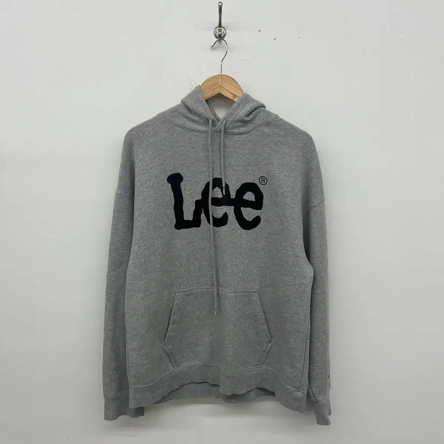 리 Lee 빈티지 빅로고 후드티 그레이 남녀공용m