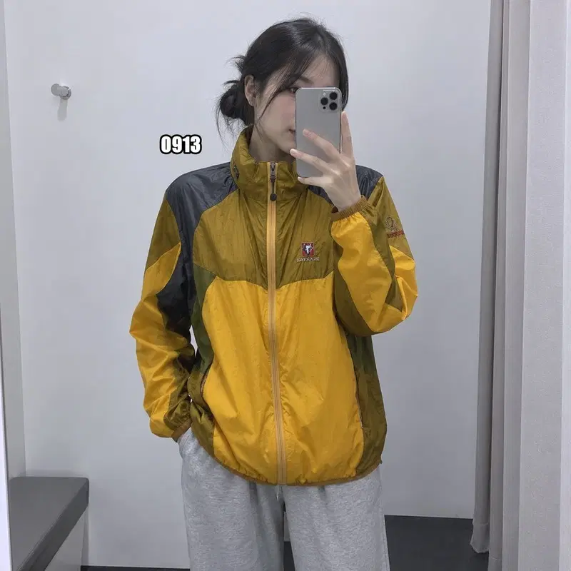 L 블랙야크 등산 경량 바람막이 자켓