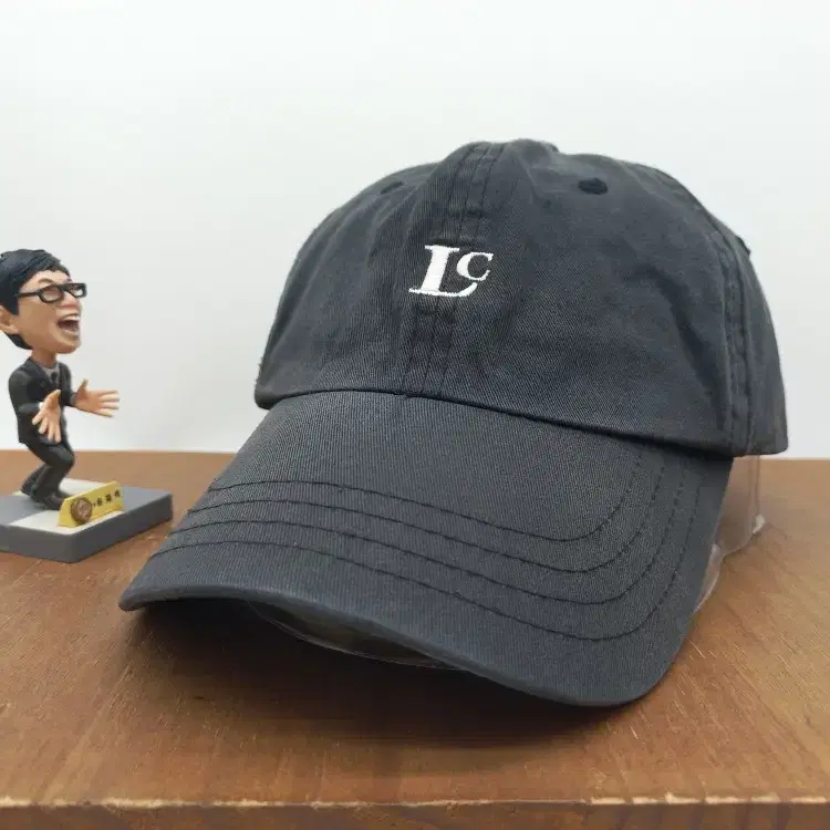 로클 LOCLE 로우클래식 시그니처 레트로 데일리 코튼 야구모자 볼캡 블랙