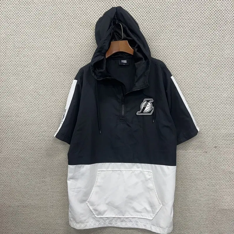 NBA 아노락 반팔 반집업 바람막이 자켓 XL D09901
