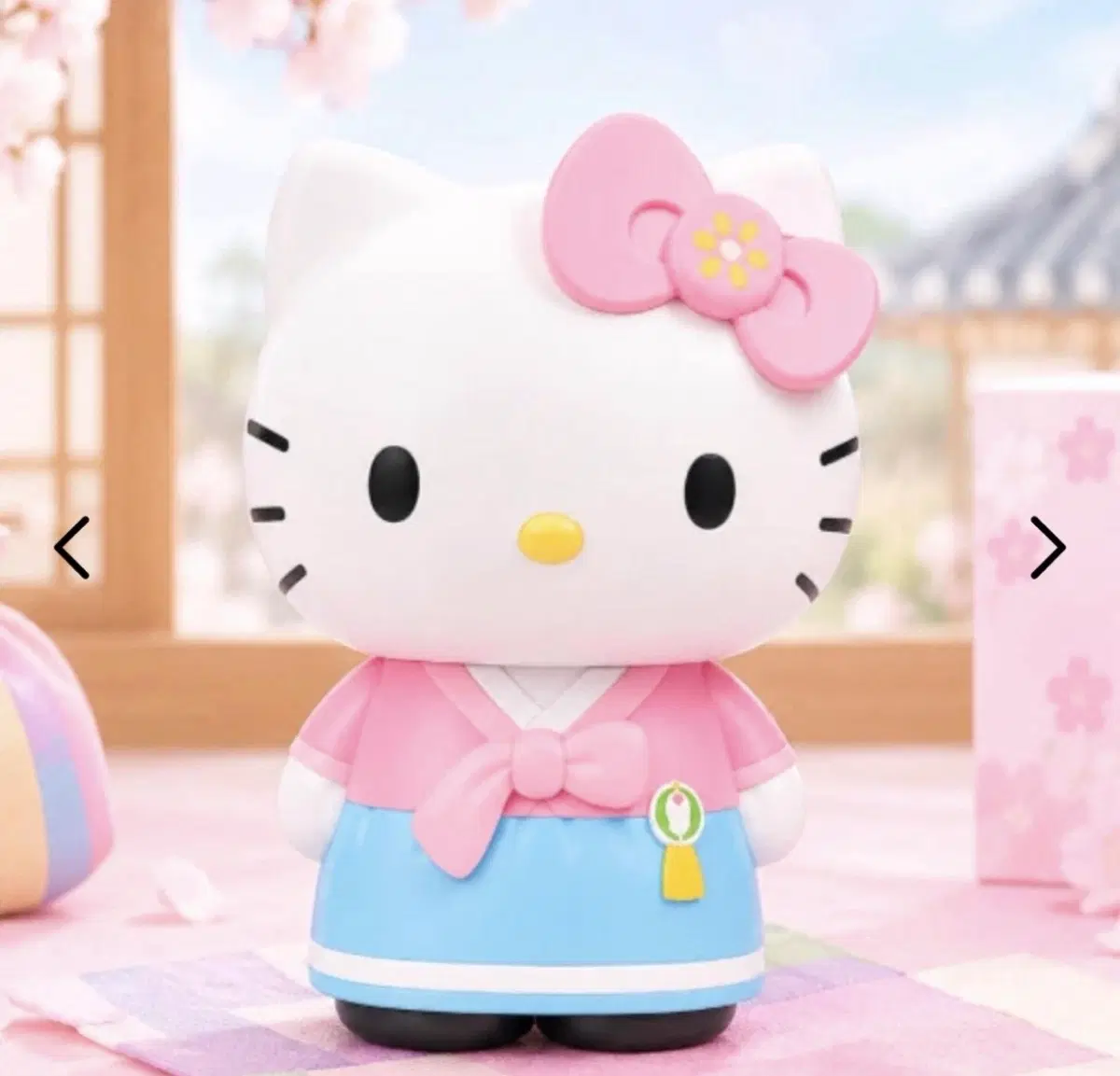 올리브영 키티 한복 컨테이너 미개봉