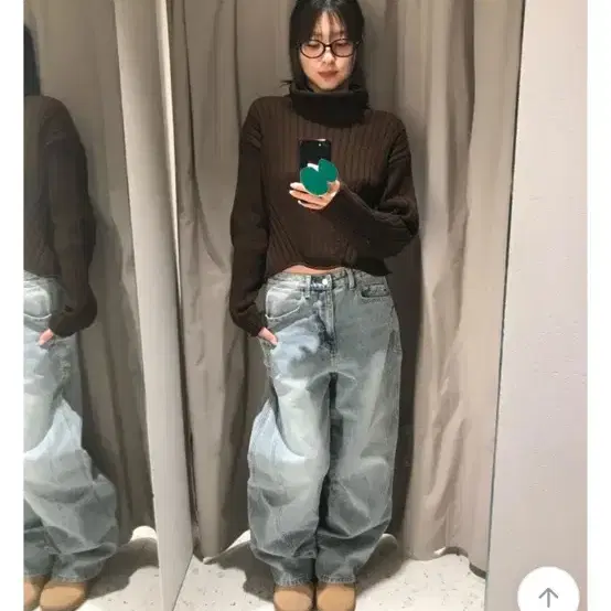 루나 사이드 포켓 데님 갱갱샵 에이블리 청바지