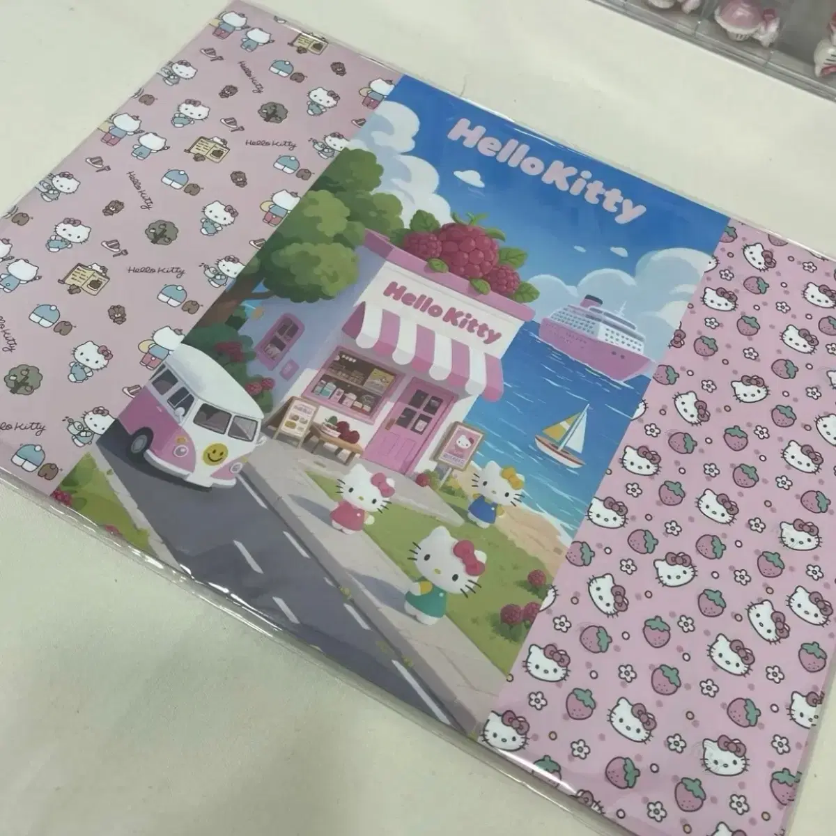 산리오 랩핑지 랩지 키티랩핑지 헬로키티