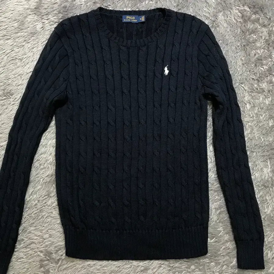 [[M, A급] 폴로(POLO)랄프로렌 케이블 니트1057