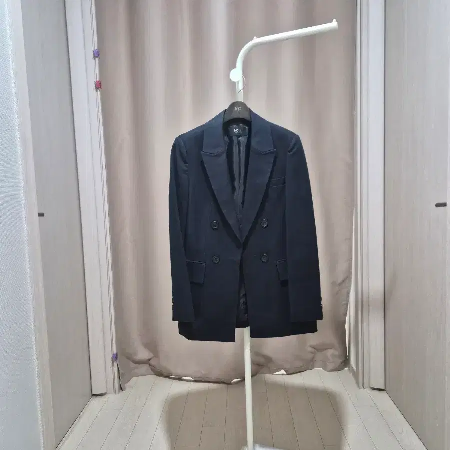 ENC 더블 버튼 블레이저 네이비.새상품