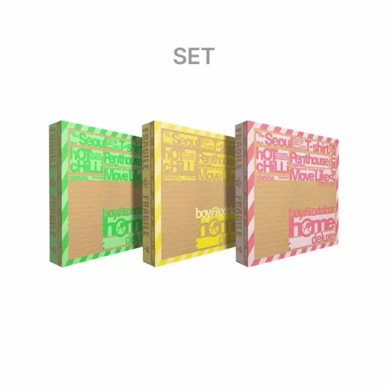 보넥도 리팩키지 앨범 HOME : DELUXE 판매