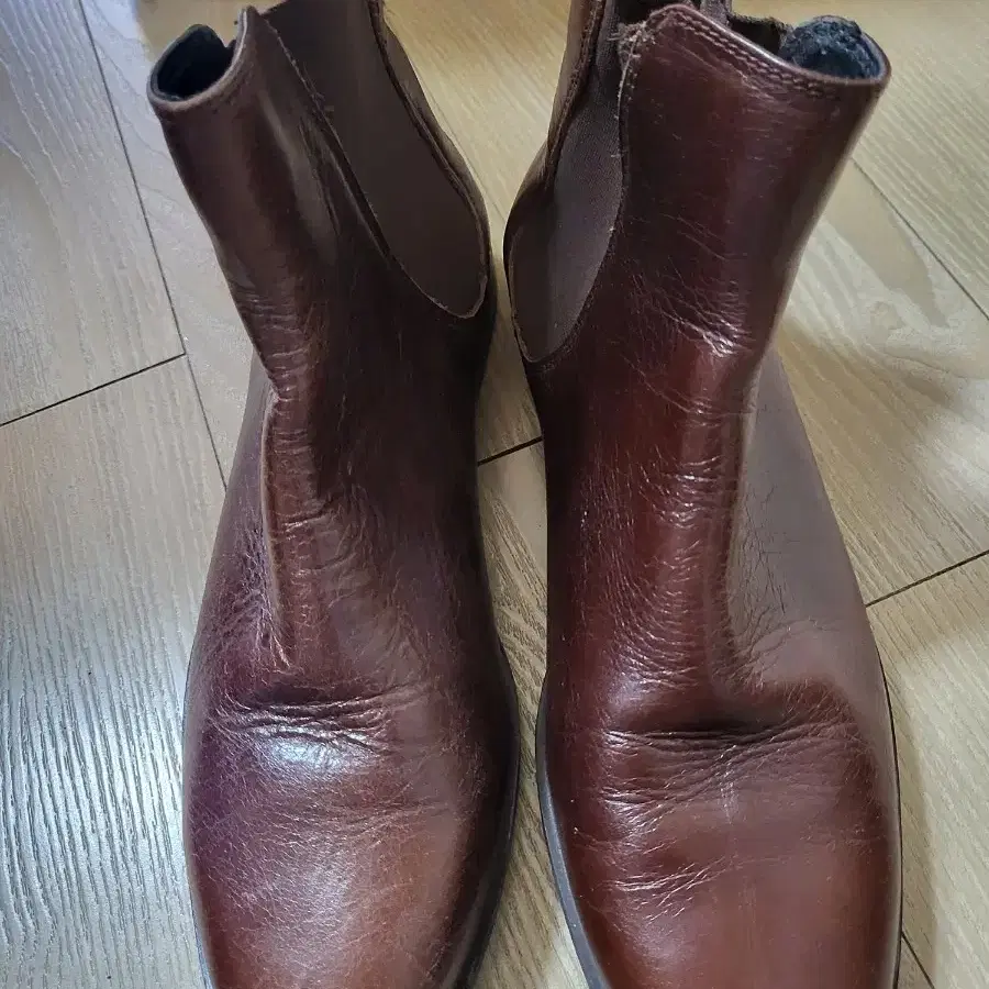 첼시 부츠 브라운