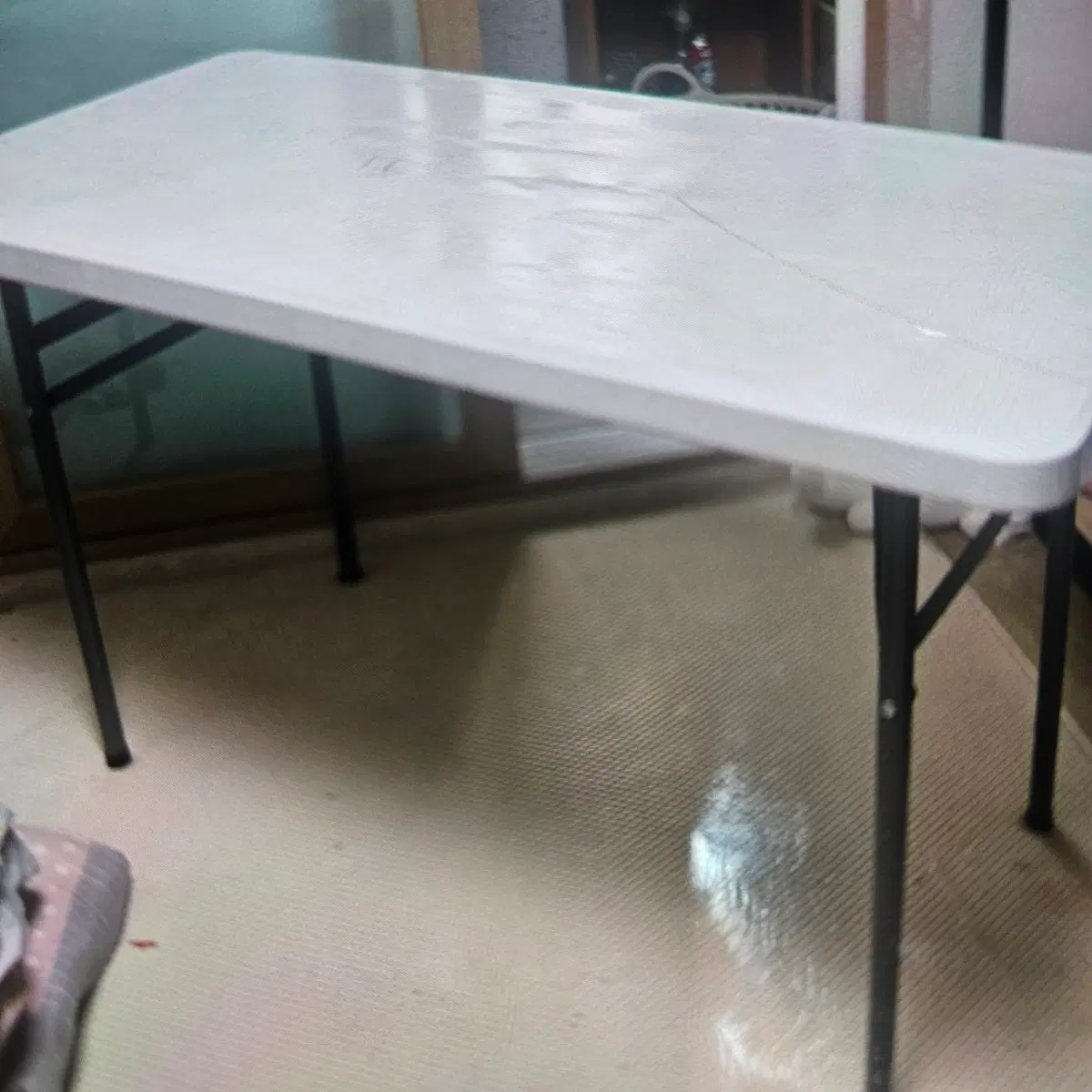 접이식 테이블 화이트 1200