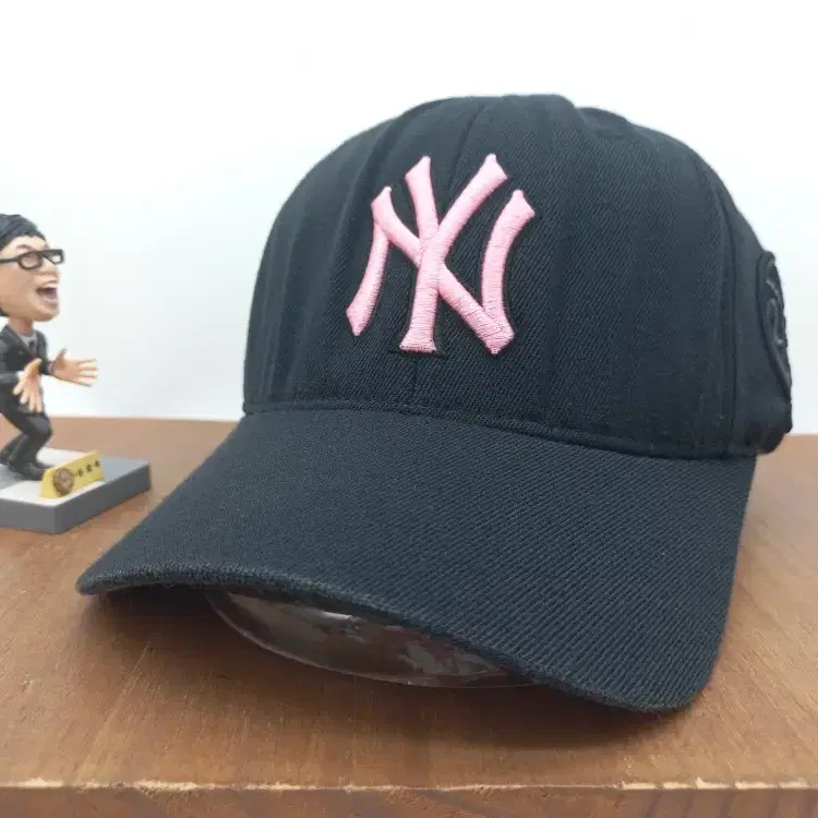 MLB 뉴욕양키스 오리지널 입체자수 레저 야구모자 연예인 볼캡 블랙