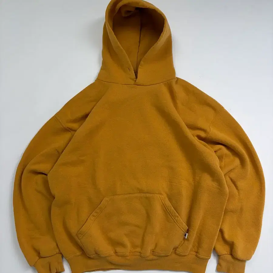 90s Russell Hoodie (mustard yellow)