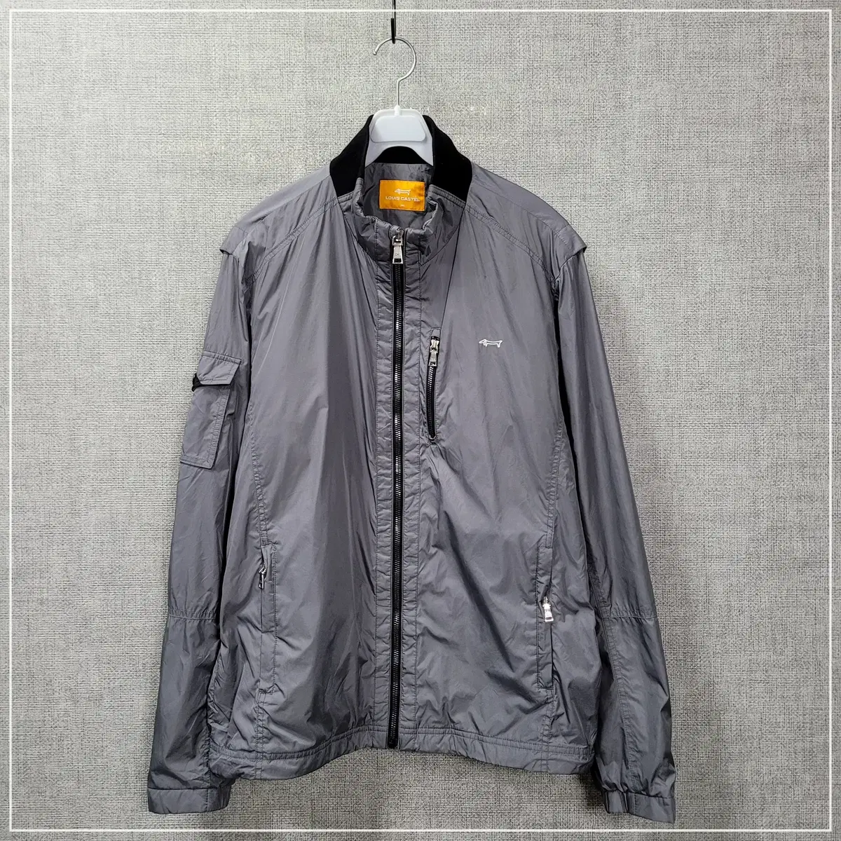 3020. 루이까스텔 그레이 우븐자켓 남성105