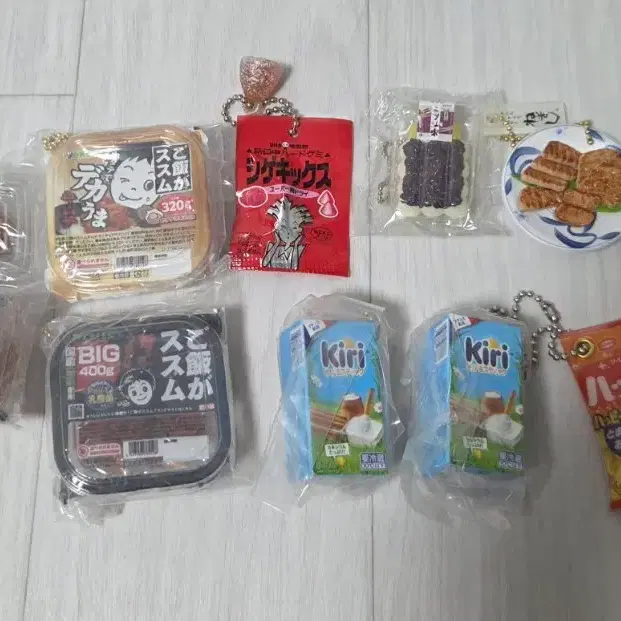 일본 미니어처 간식 키링 세트