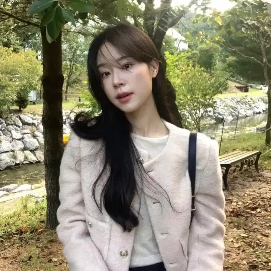 [새제품/이주미착용] 조이그라이슨 울 부클 자켓 Wool Boucle Jacket