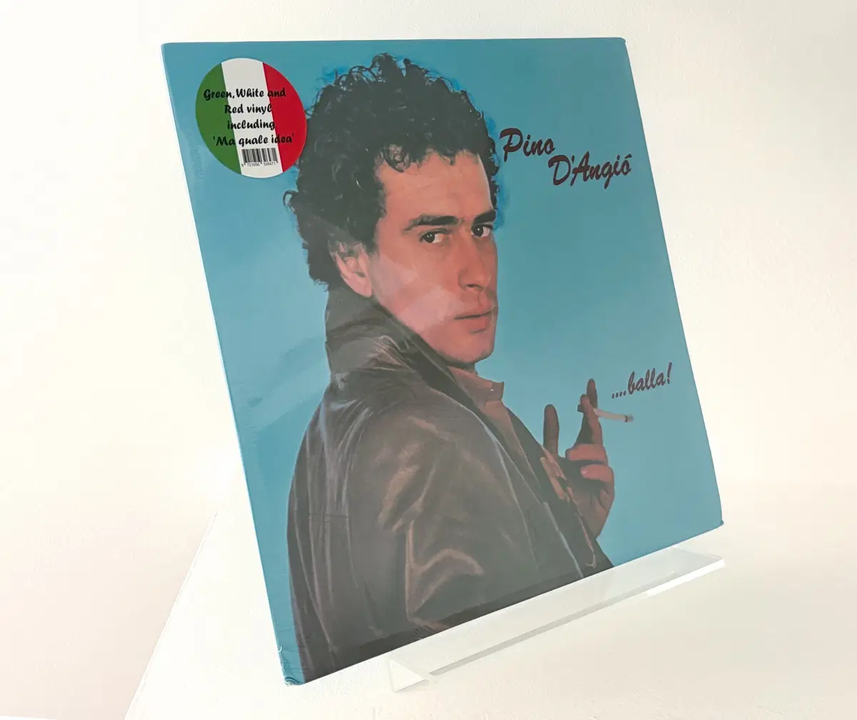 레어 Italo Disco 피노 당조 LP 레코드 Ma quale idea 컬러바이닐 Pino DAngio