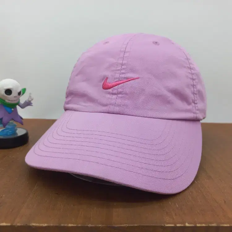 나이키 골프 클래식 스우시 자수 레트로 야구 모자 빈티지 볼캡 퍼플